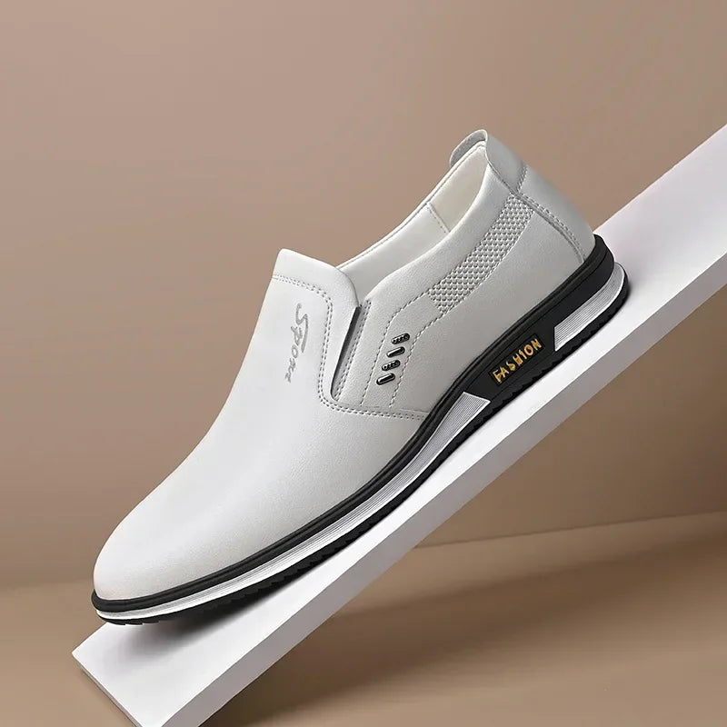 Harper Sport Leather Driving Loafers