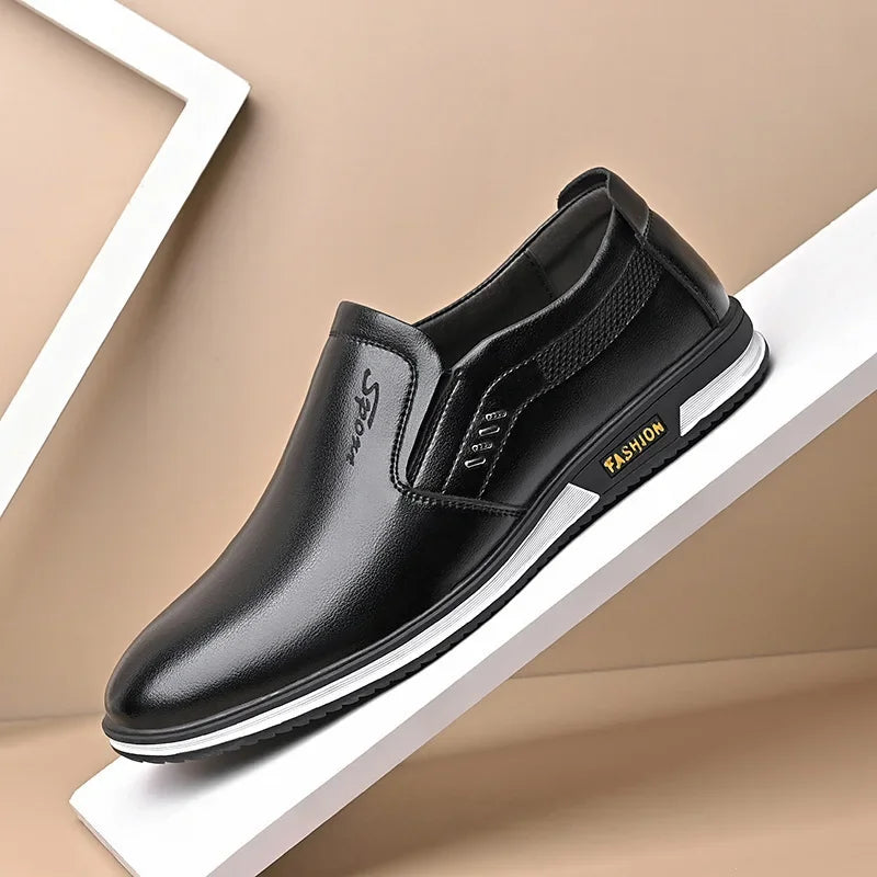 Harper Sport Leather Driving Loafers