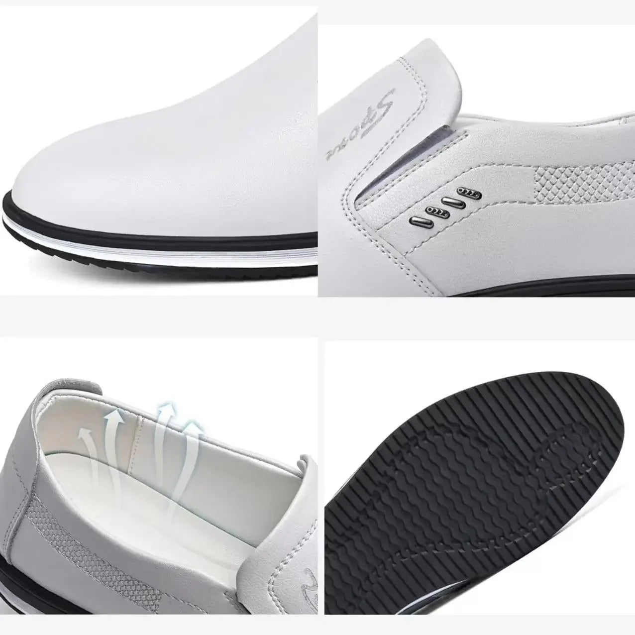 Harper Sport Leather Driving Loafers