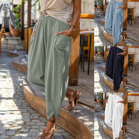 Boho | Vintage Linen Pants
