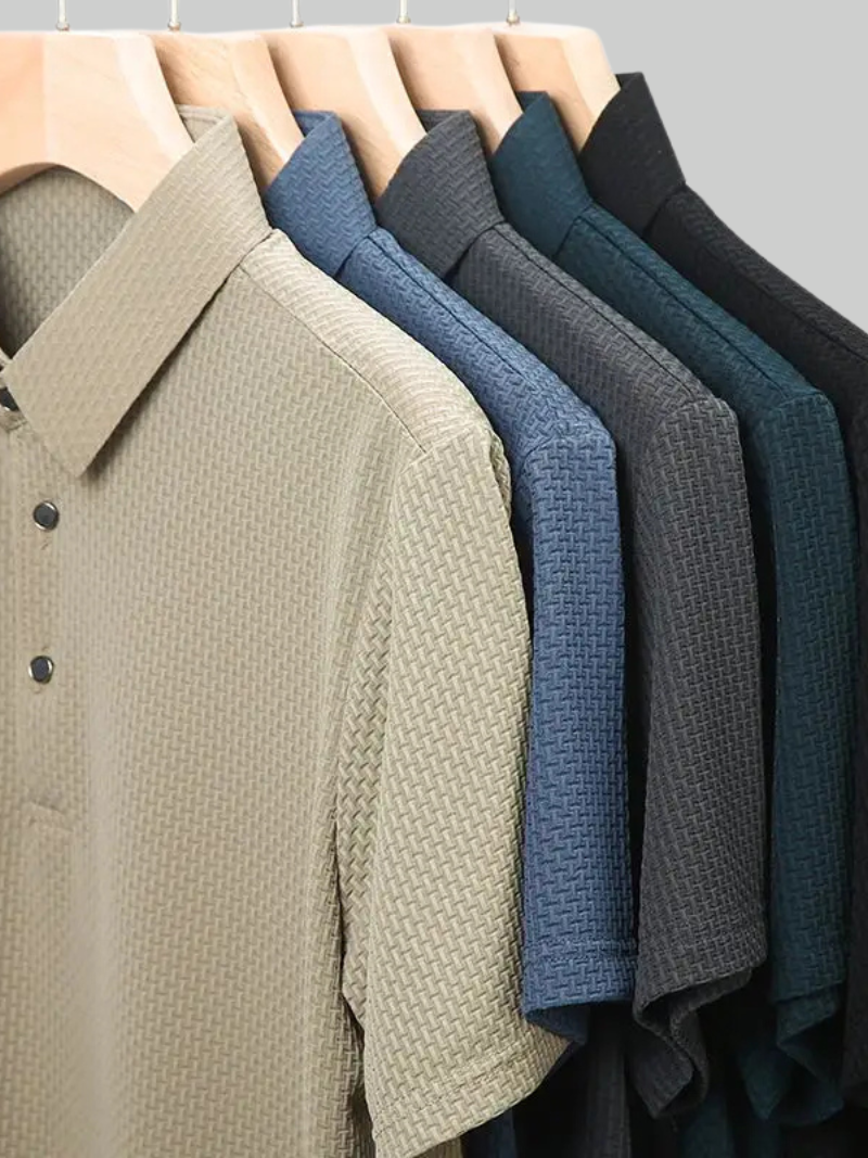 Siena | Weaved Polo Shirt