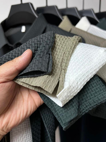 Siena | Weaved Polo Shirt