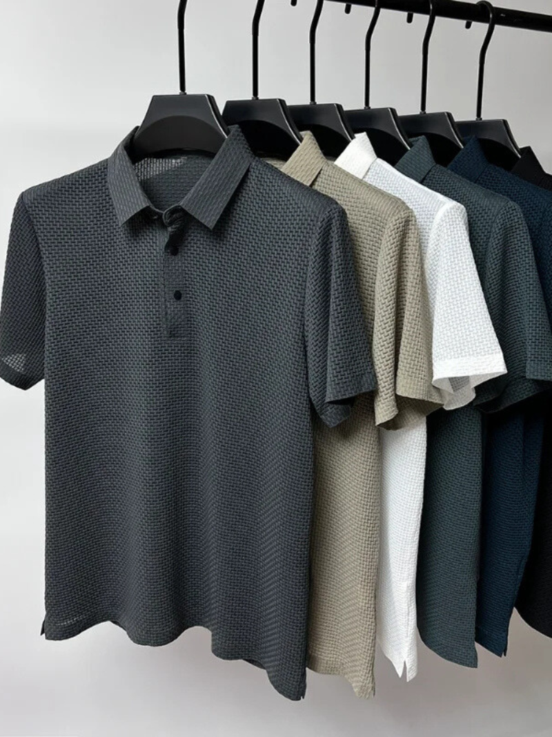 Siena | Weaved Polo Shirt