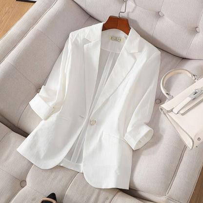 RITA LINEN BLAZER