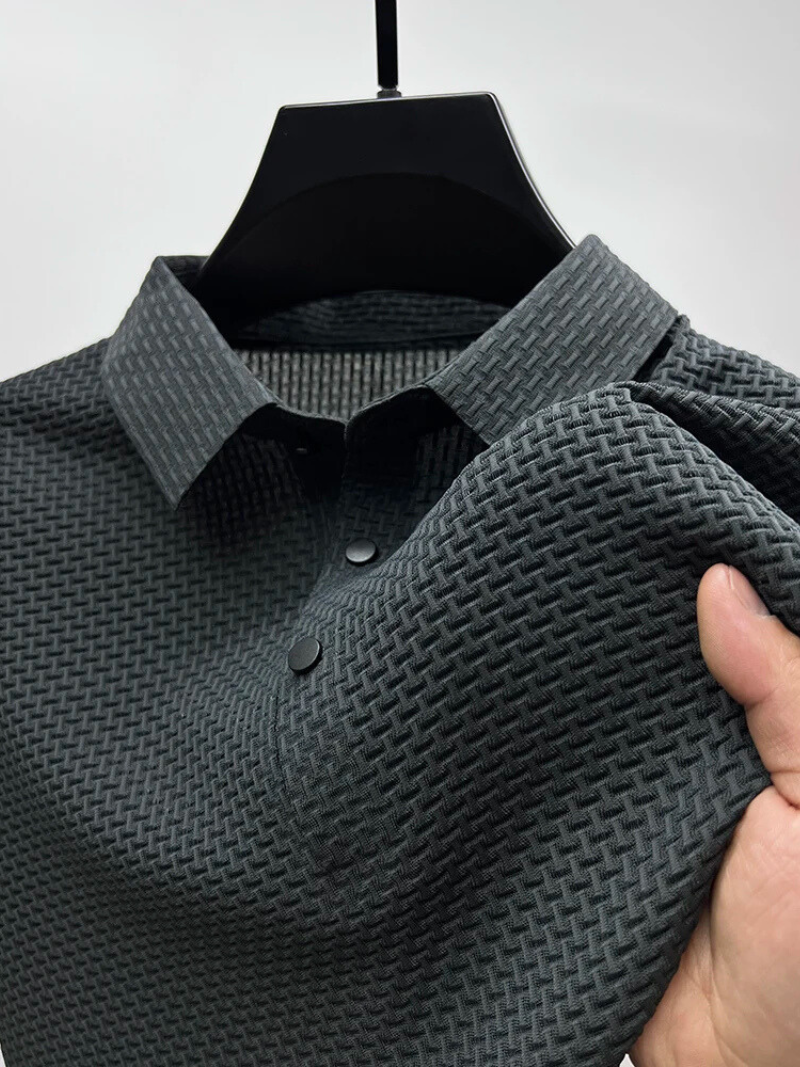 Siena | Weaved Polo Shirt