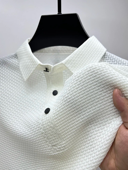 Siena | Weaved Polo Shirt