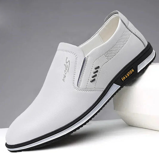 Harper Sport Leather Driving Loafers