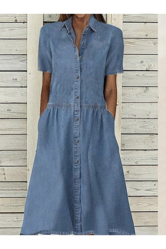 Eden | Casual Denim Dress