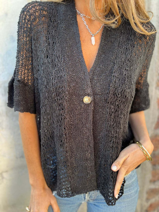 Aditha | Soft V Simplicity Blouse