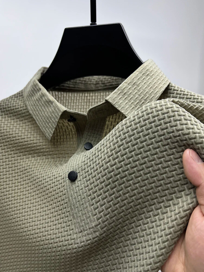 Siena | Weaved Polo Shirt